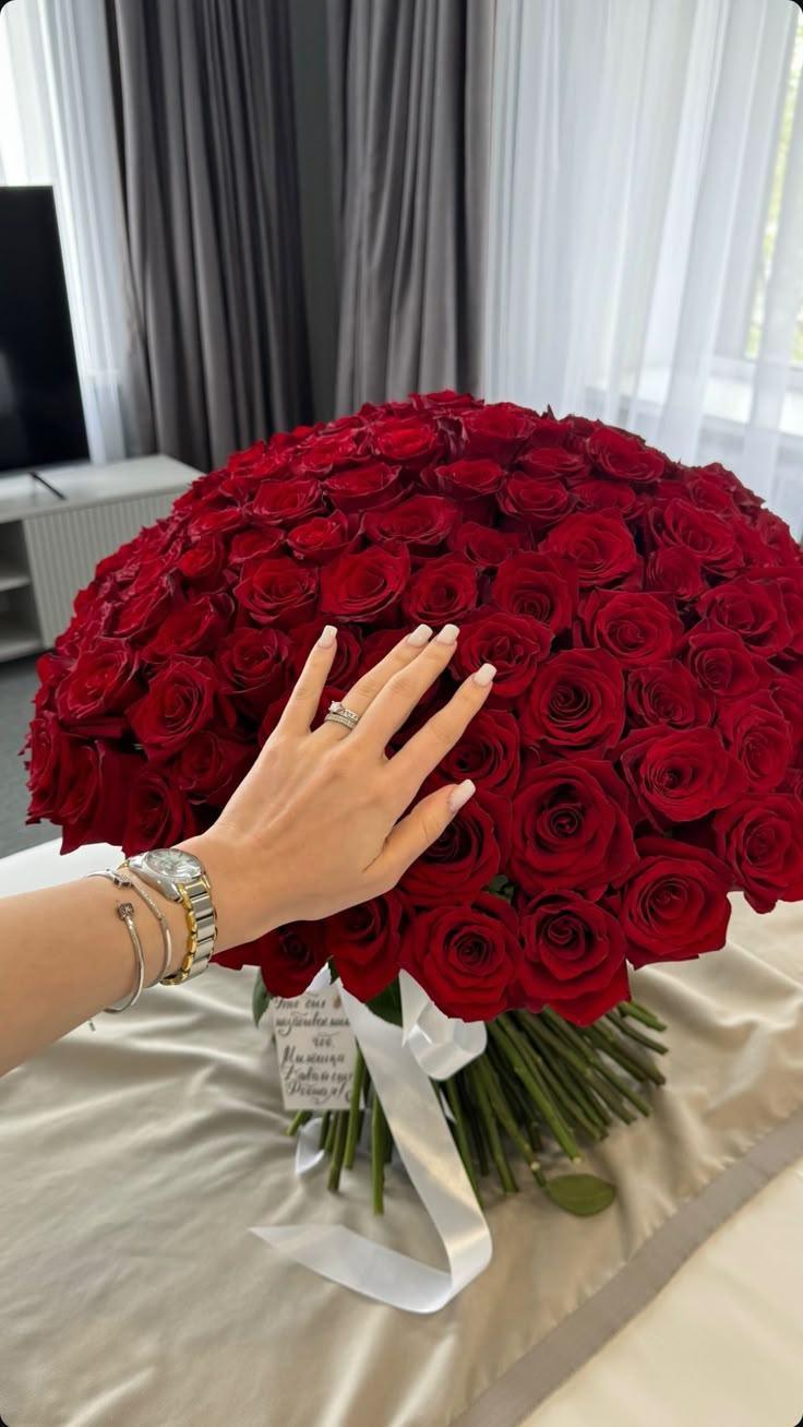 Professional floral arrangement in modern corporate setting